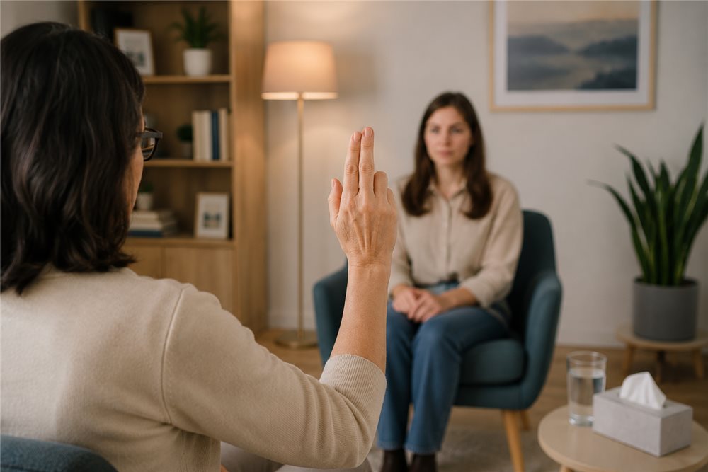EMDR terapi seansı
